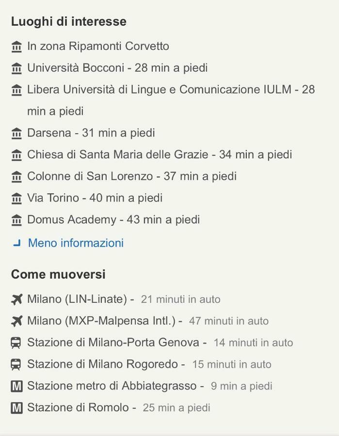 Rodica Comfort Home Milano Navigli Εξωτερικό φωτογραφία